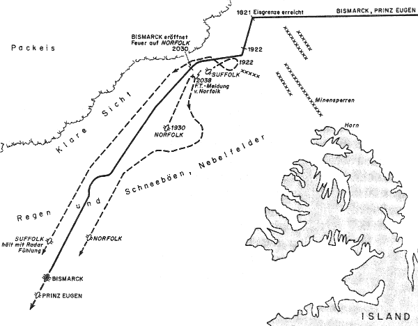 Karte der Dnemarkstrae